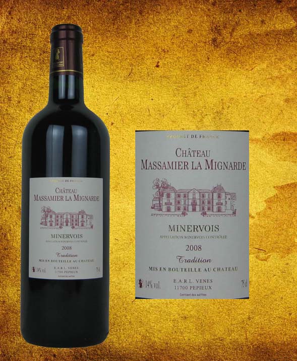 玛莎米勒城堡传统干红（Minervois Tradition Rouge）