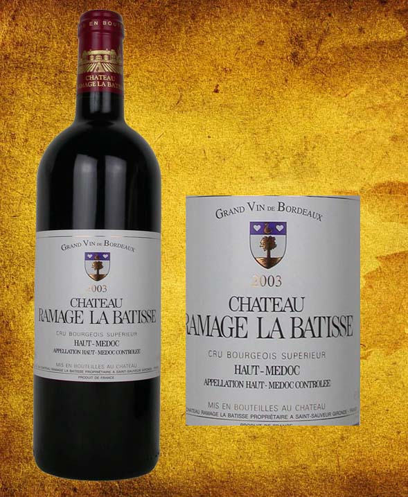 雷玛巴蒂士城堡干红葡萄酒