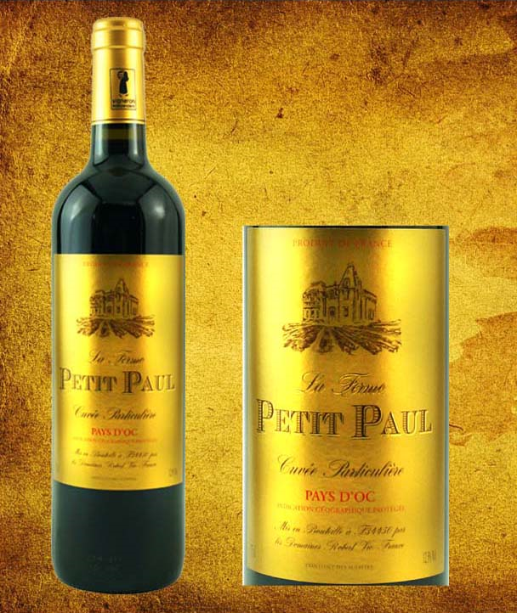 金标小保罗干红葡萄酒